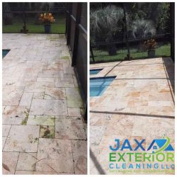 pool pavers before and after